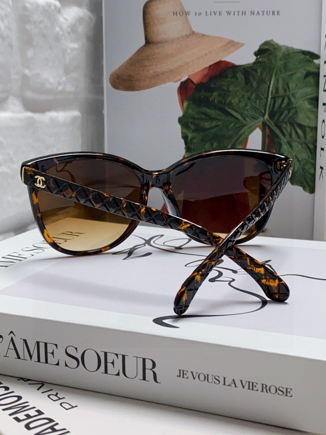 Chanel Logo Sunglasses