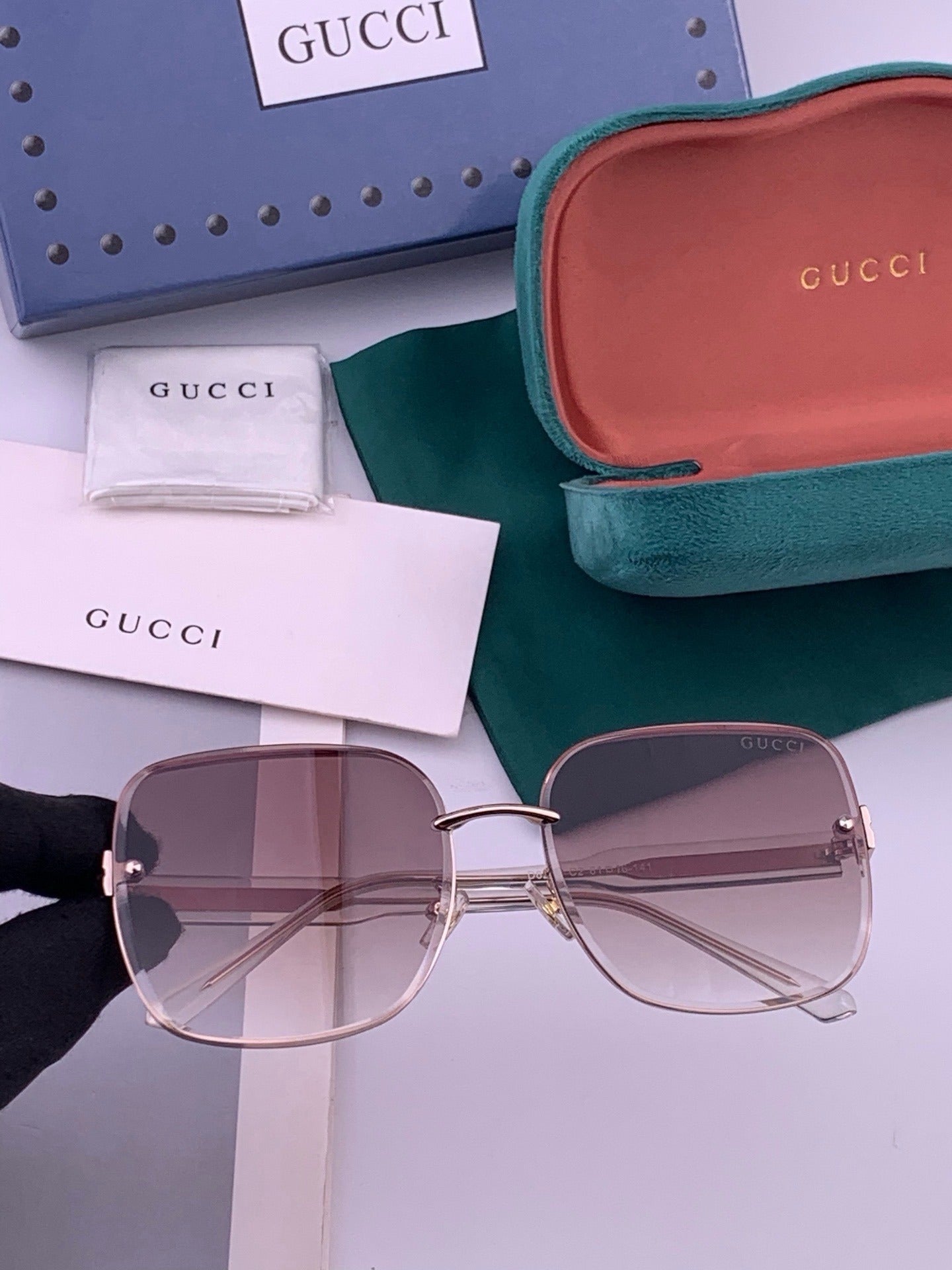 Gucci Nylon & Stainless Steel Sunglasses