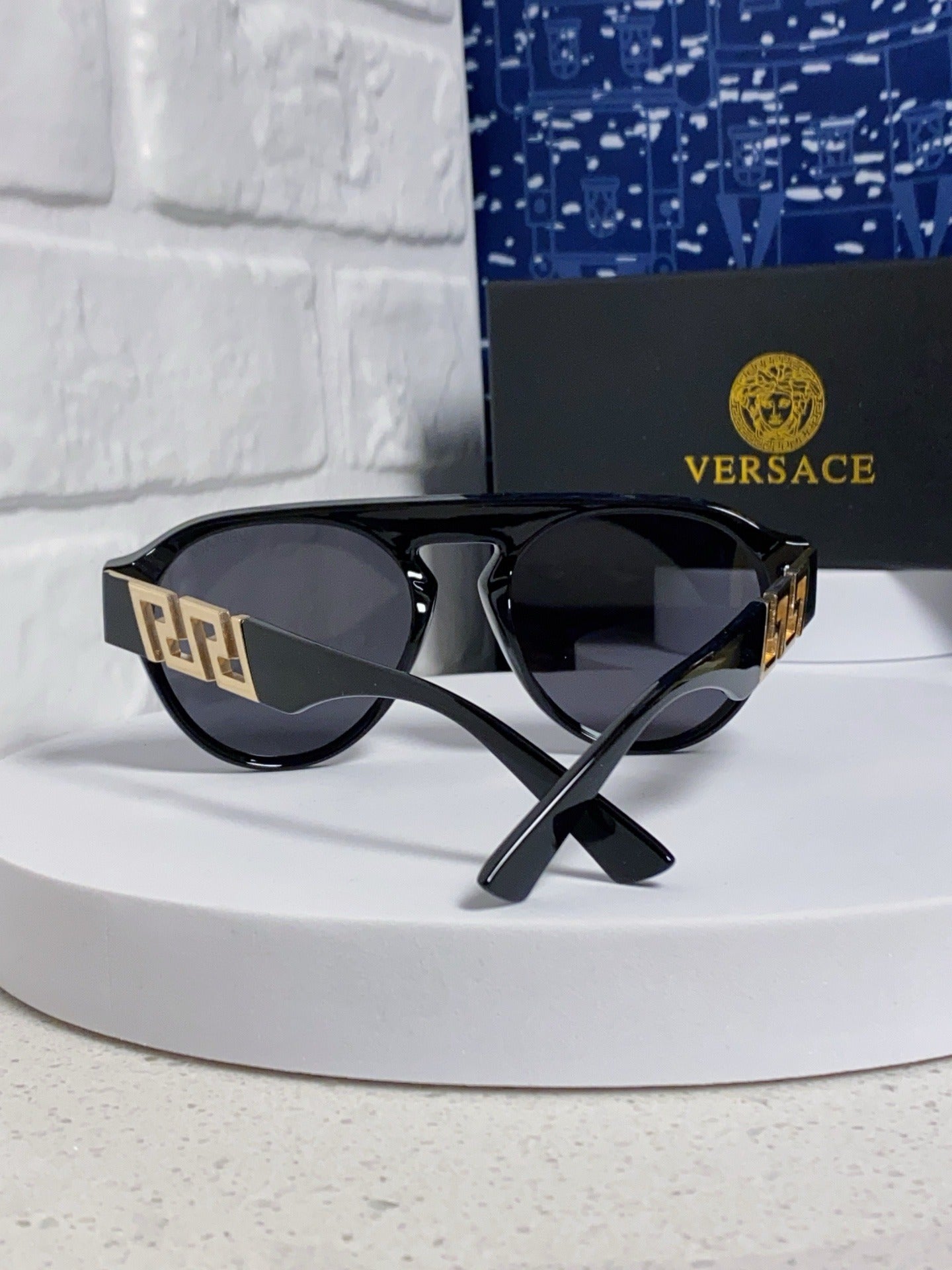 Versace Logo Sunglasses