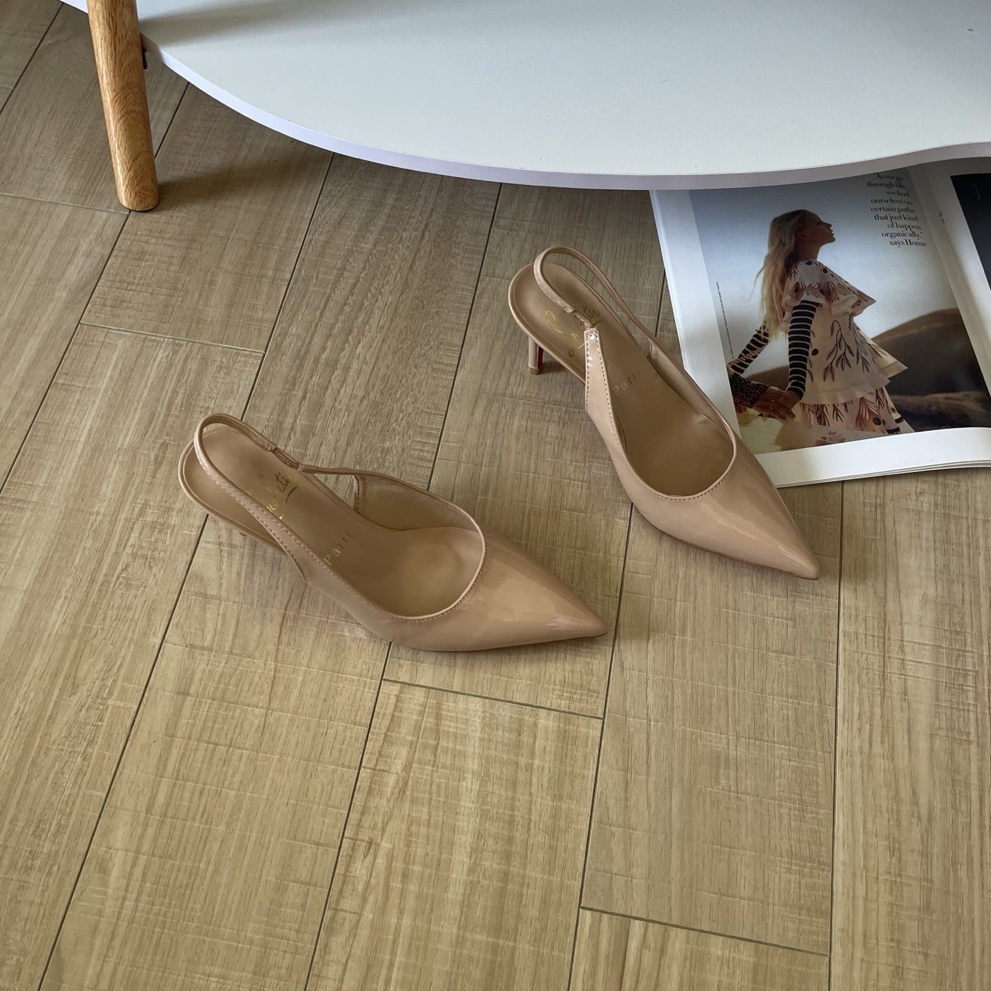 Christian Louboutin Lambskin Leather Heels