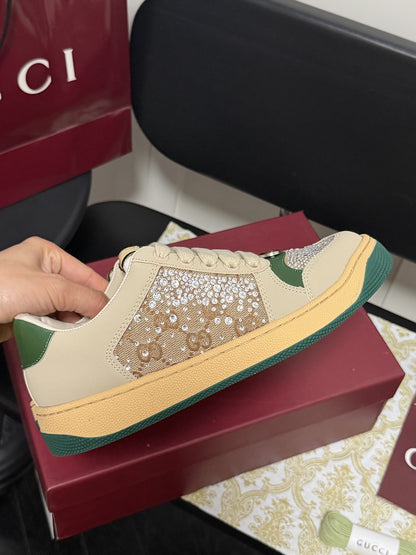 Gucci Crystal Sneakers