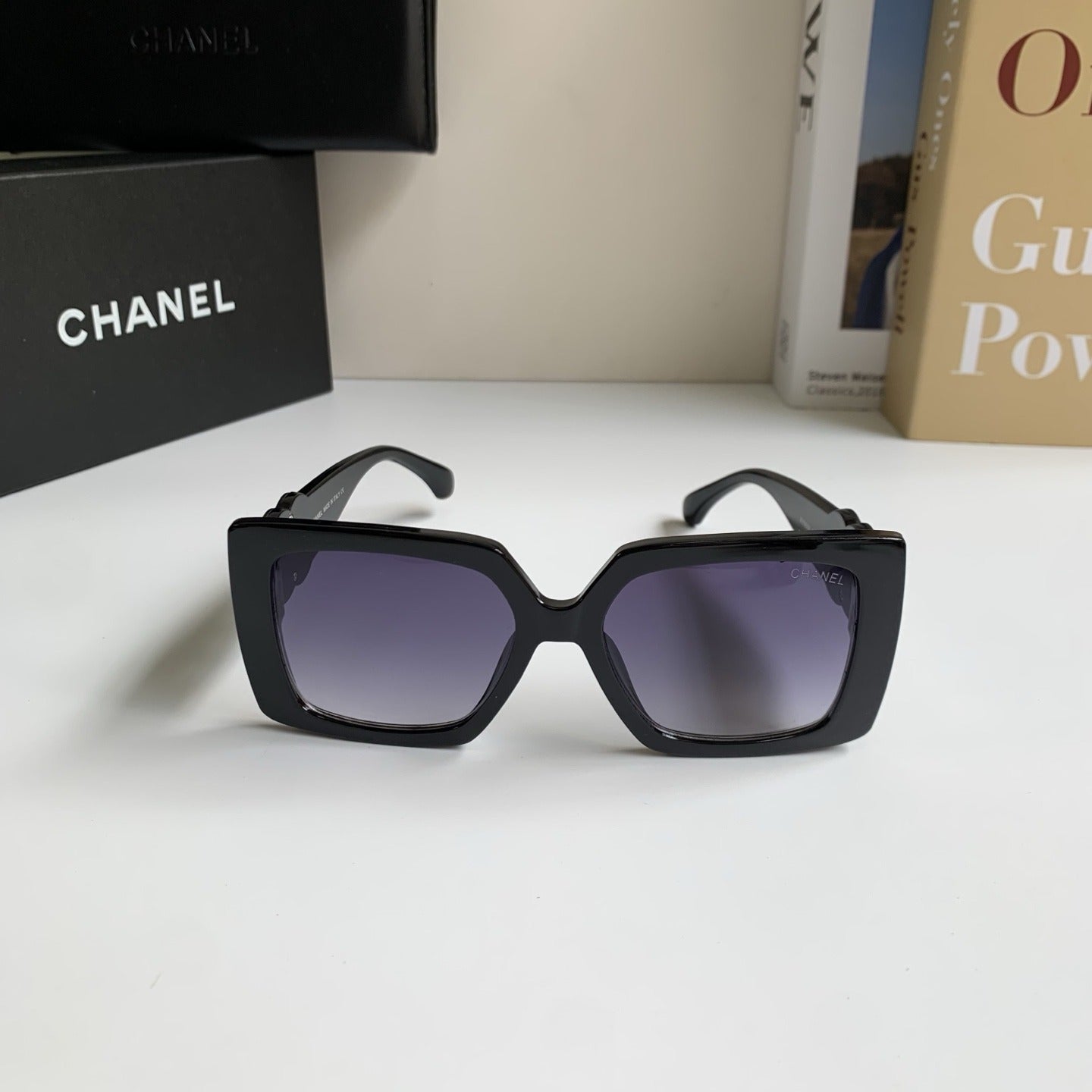 Chanel Logo Sunglasses