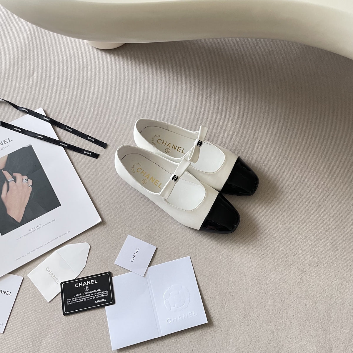 Chanel Leather Square Toe Shoes
