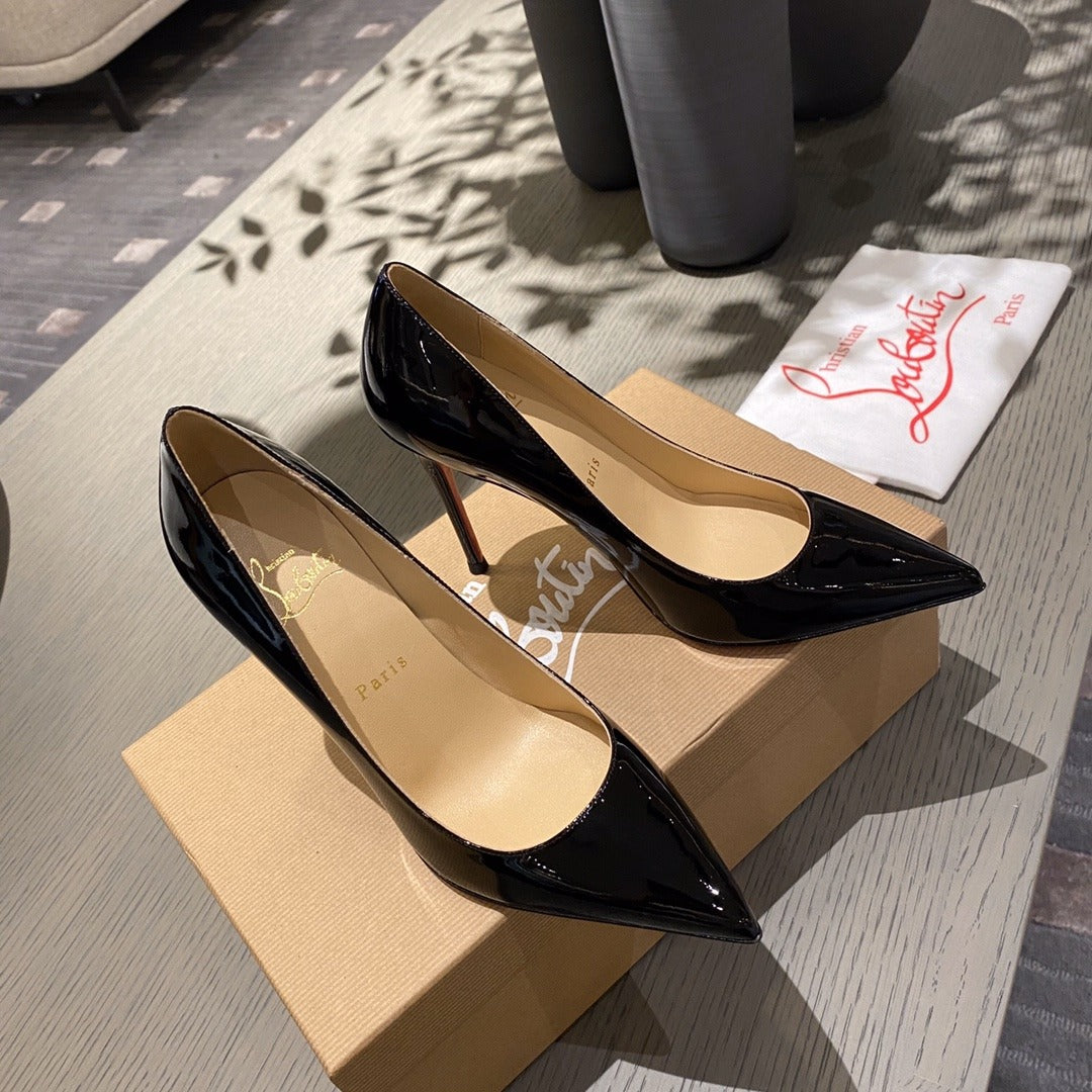 Christian Louboutin Lambskin Leather Heels