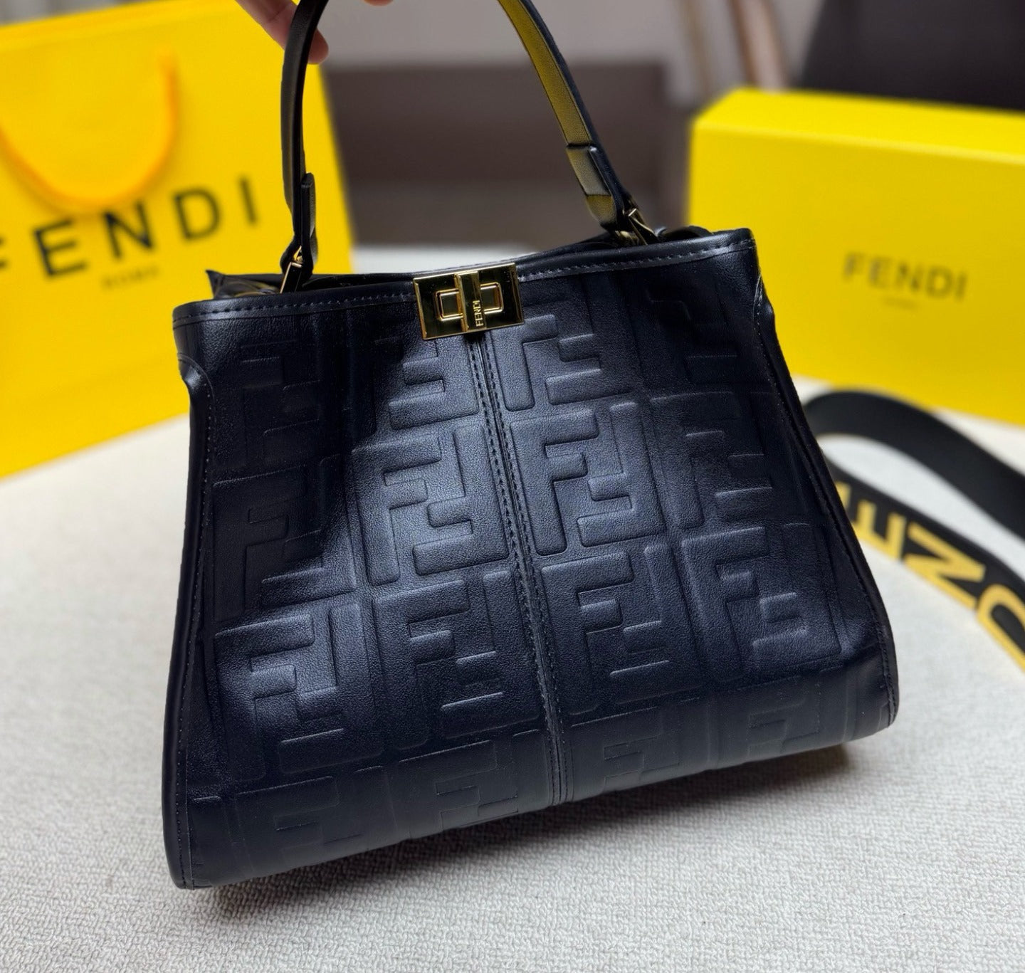 Fendi Lock Tote Bag