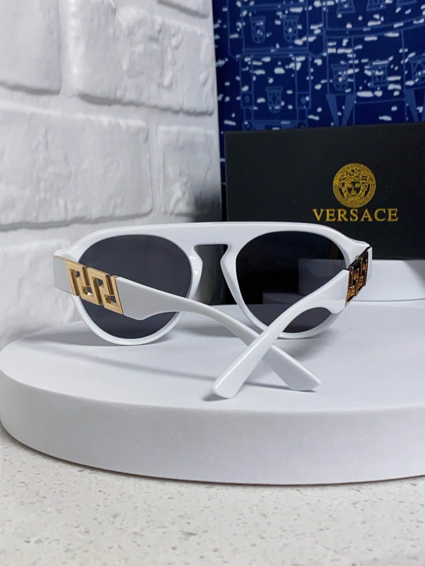 Versace Logo Sunglasses