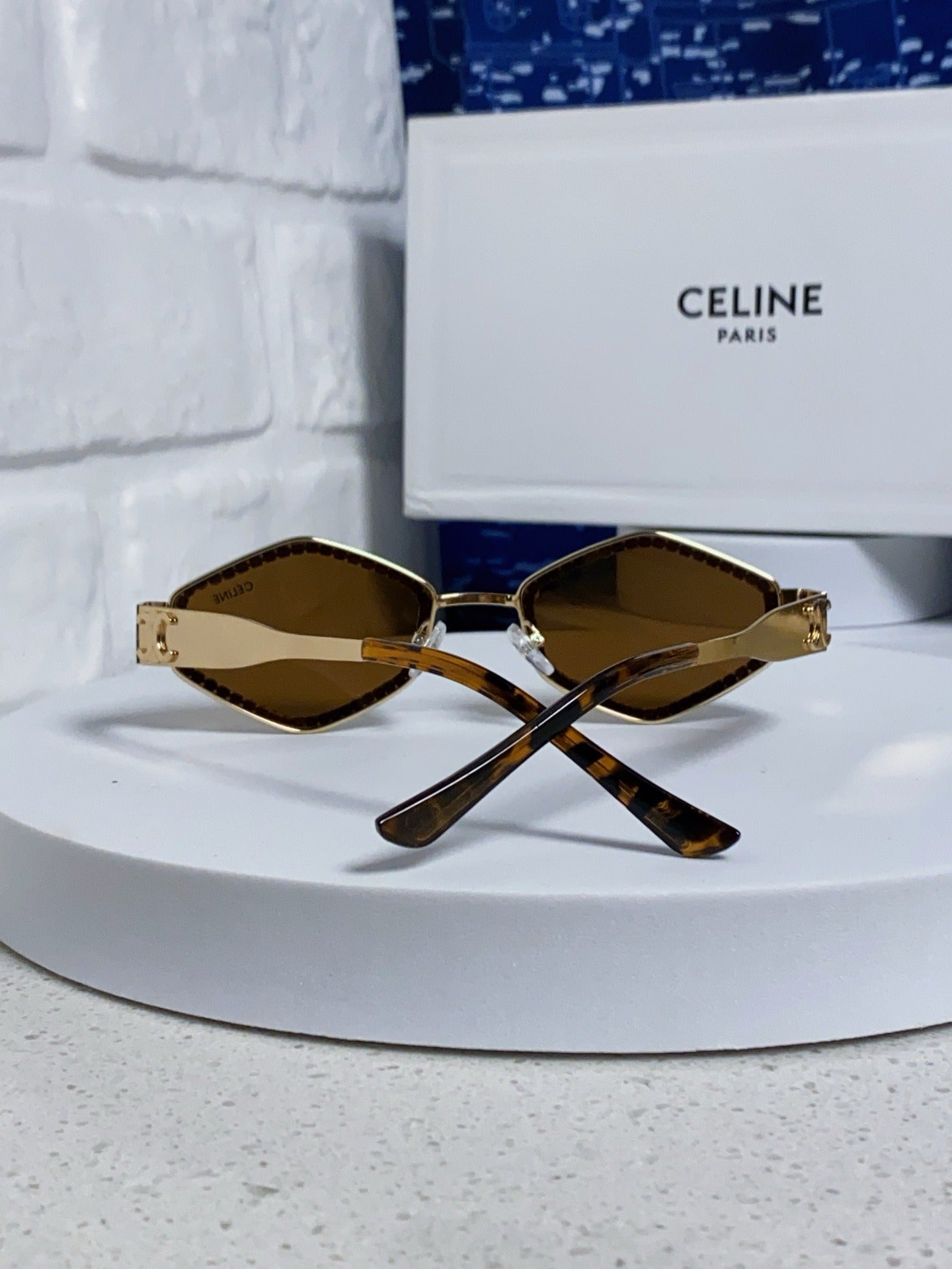 Celine Vintage-Finish Sunglasses
