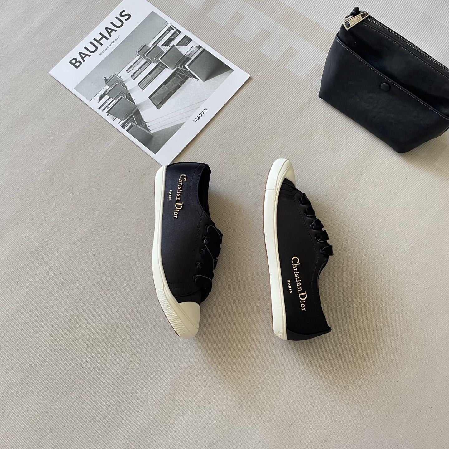 Dior Leather Logo Sneakers