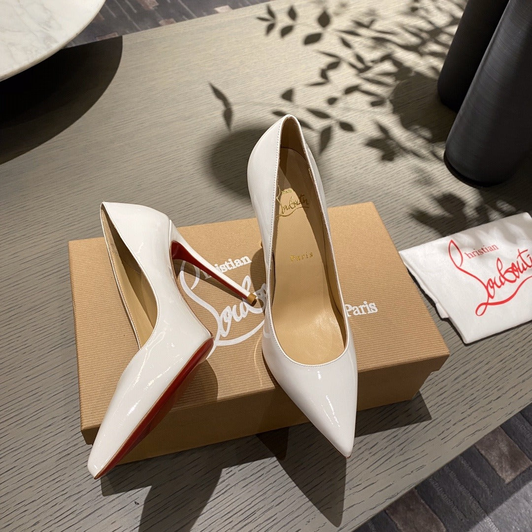 Christian Louboutin Lambskin Leather Heels