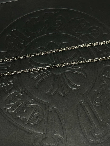 Chrome Hearts Sterling Silver Cross Necklace