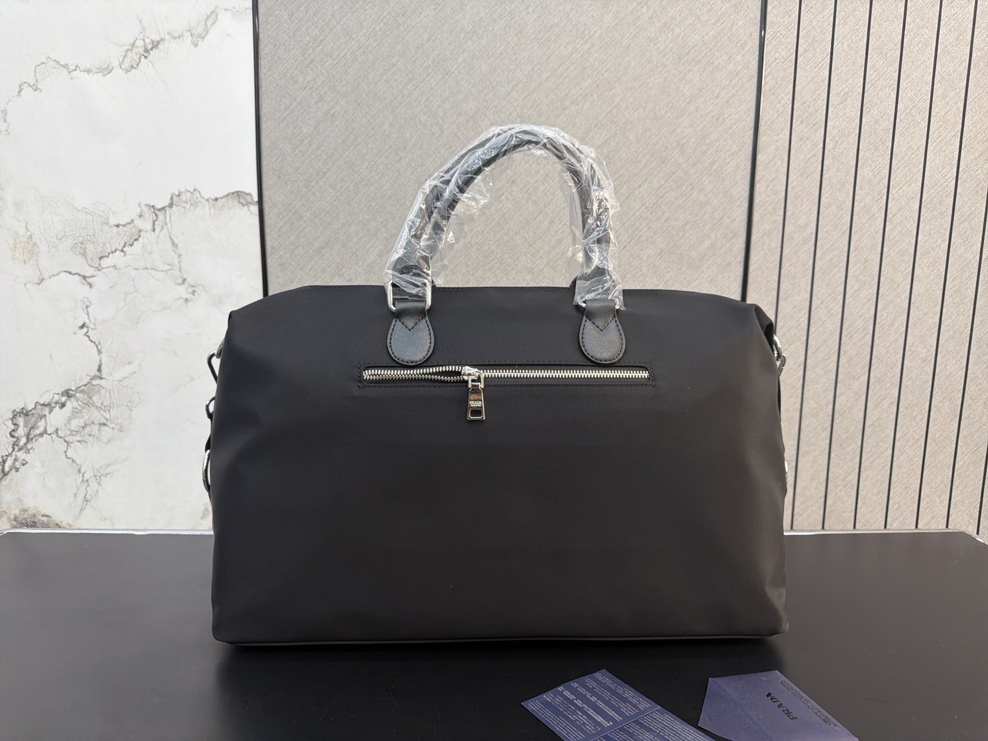 Prada Nylon & Canvas Handbag