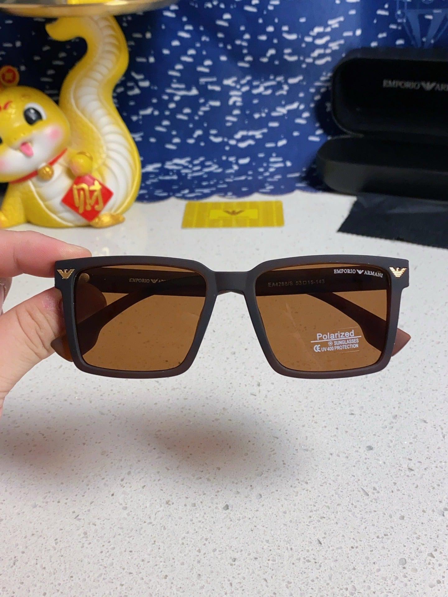 Emporio Armani Vintage-Finish Sunglasses