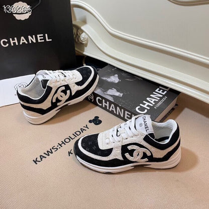 Chanel Leather Logo Shoes