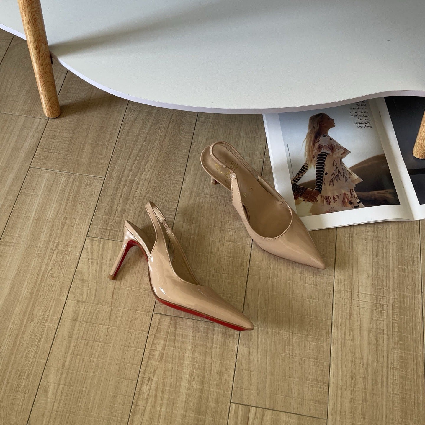 Christian Louboutin Lambskin Leather Heels