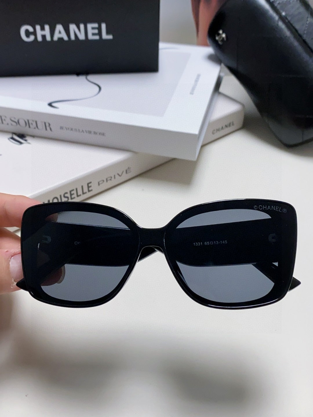 Chanel Logo Sunglasses
