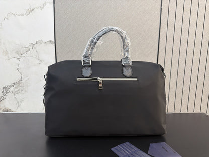 Prada Nylon & Canvas Handbag