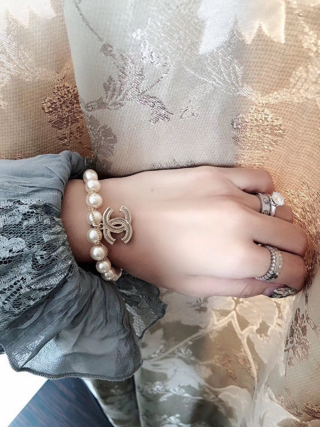 Chanel Pearl Bracelet