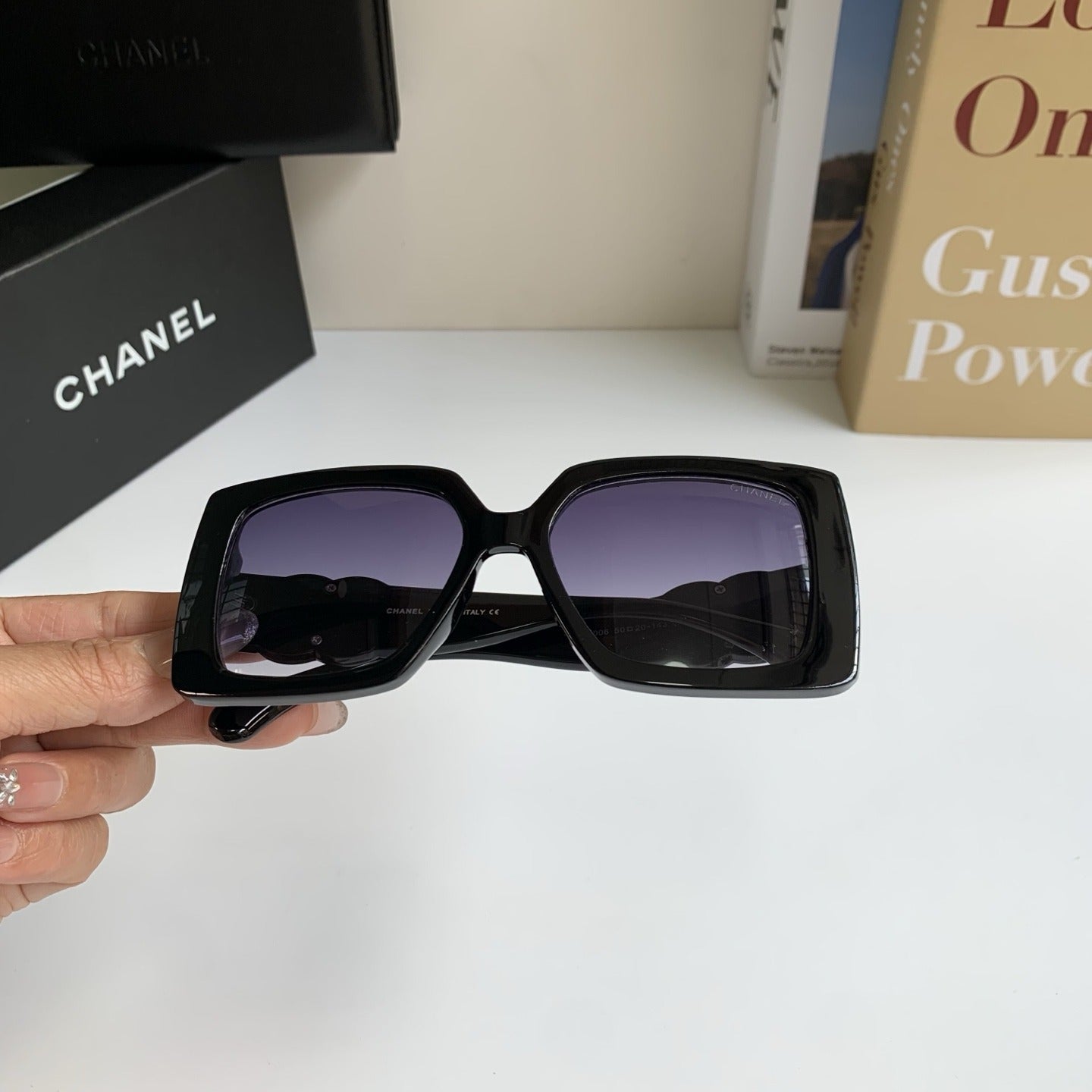 Chanel Logo Sunglasses