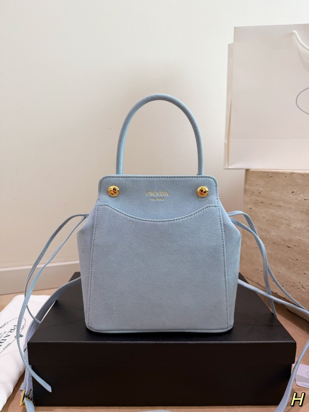 Prada Suede Handbag