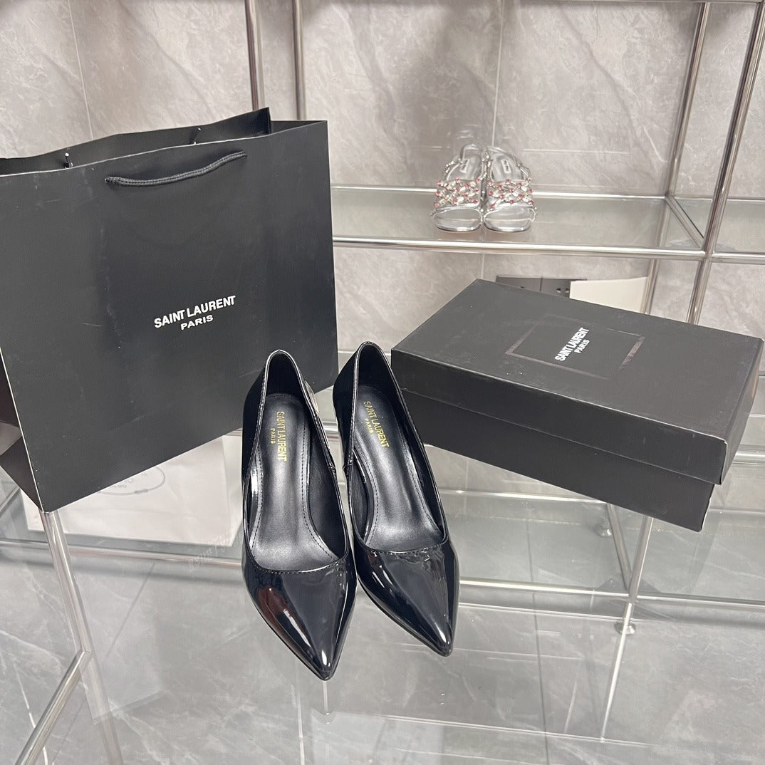 Saint Laurent Leather Heels