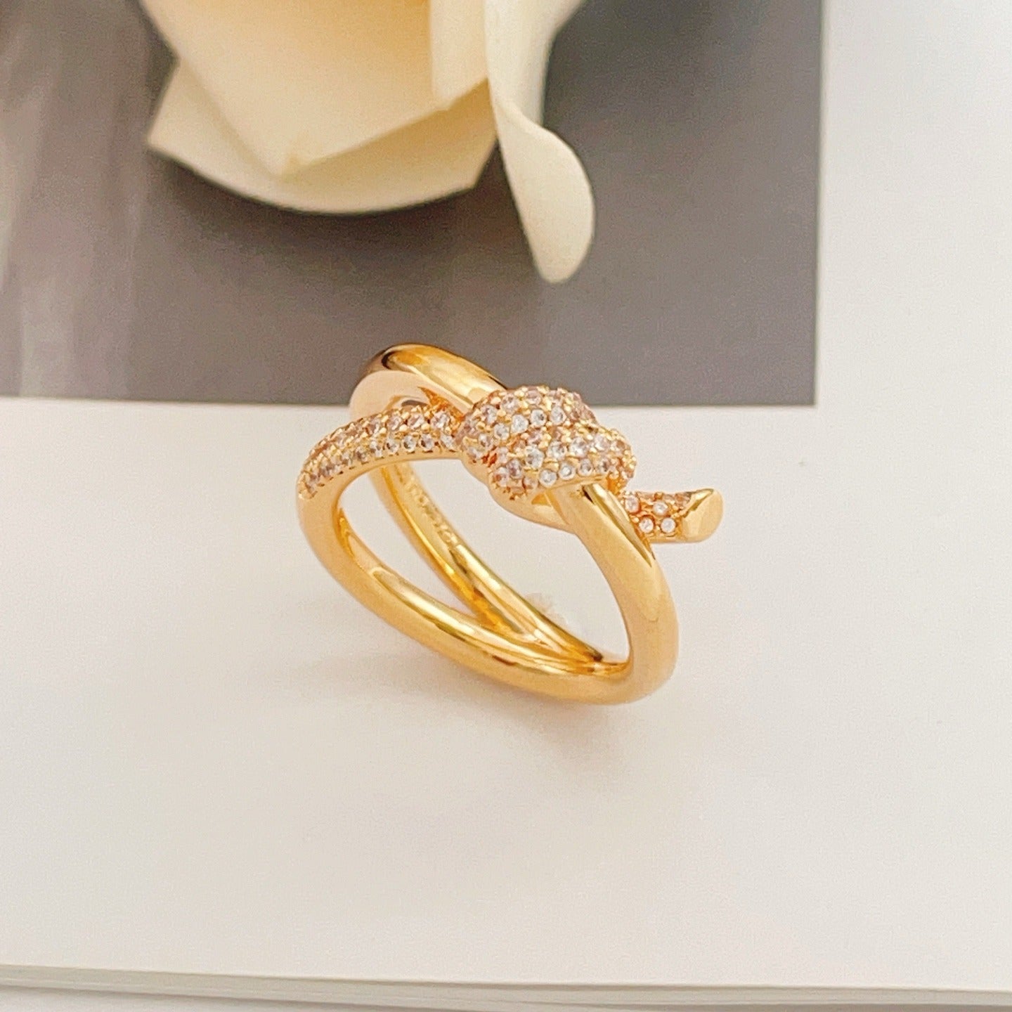 Tiffany & Co. Brass Knot Ring