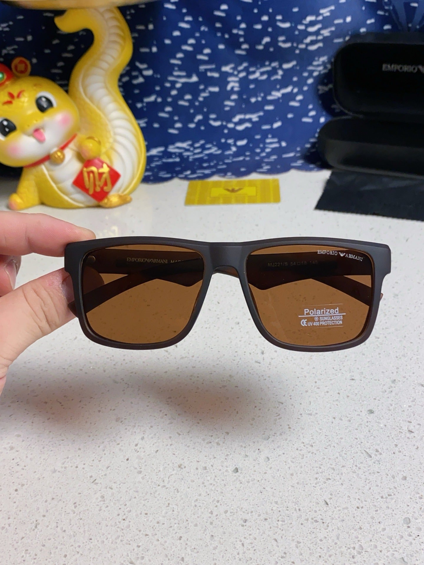 Emporio Armani Vintage-Finish Sunglasses