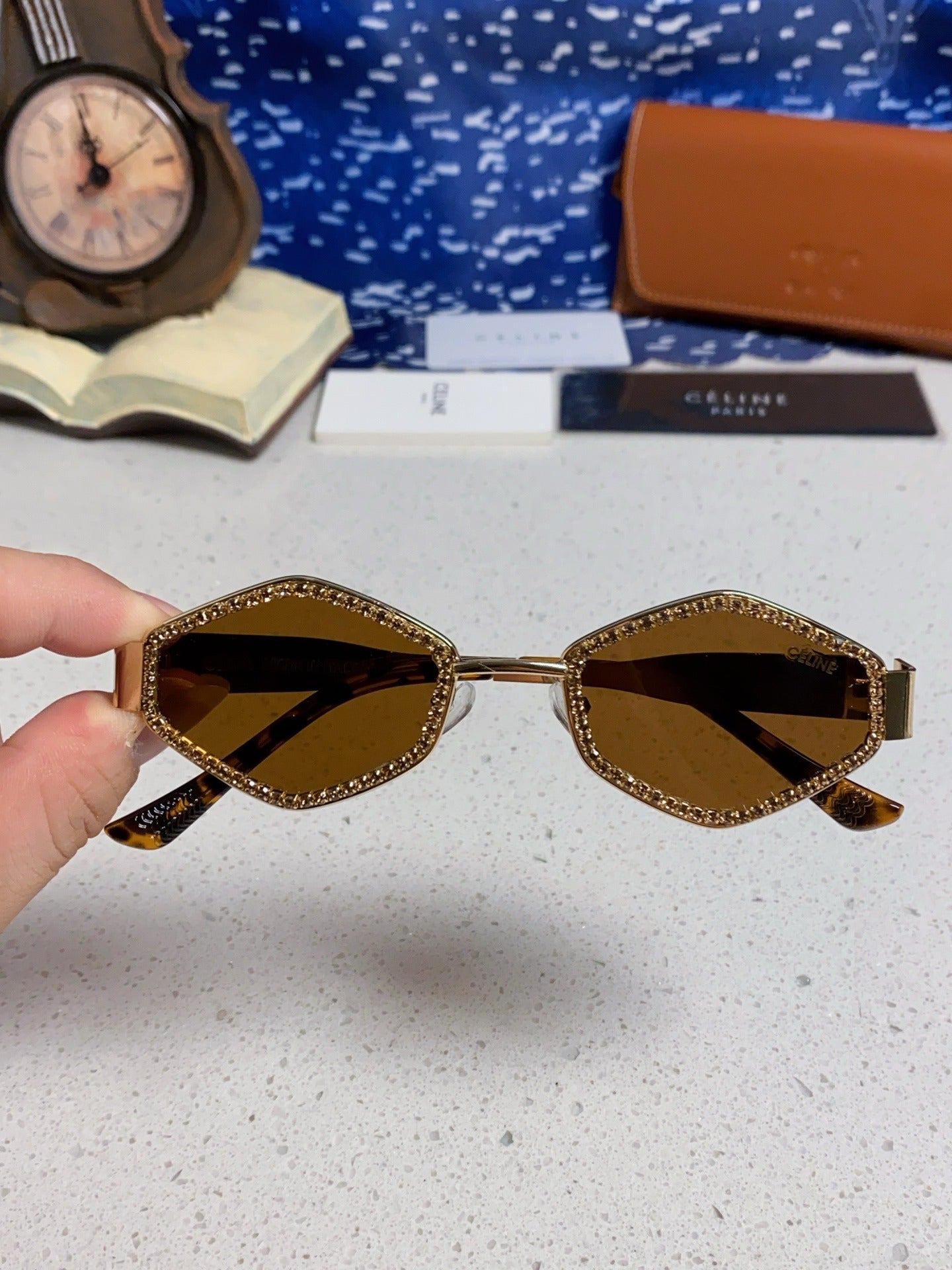 Celine Vintage-Finish Sunglasses