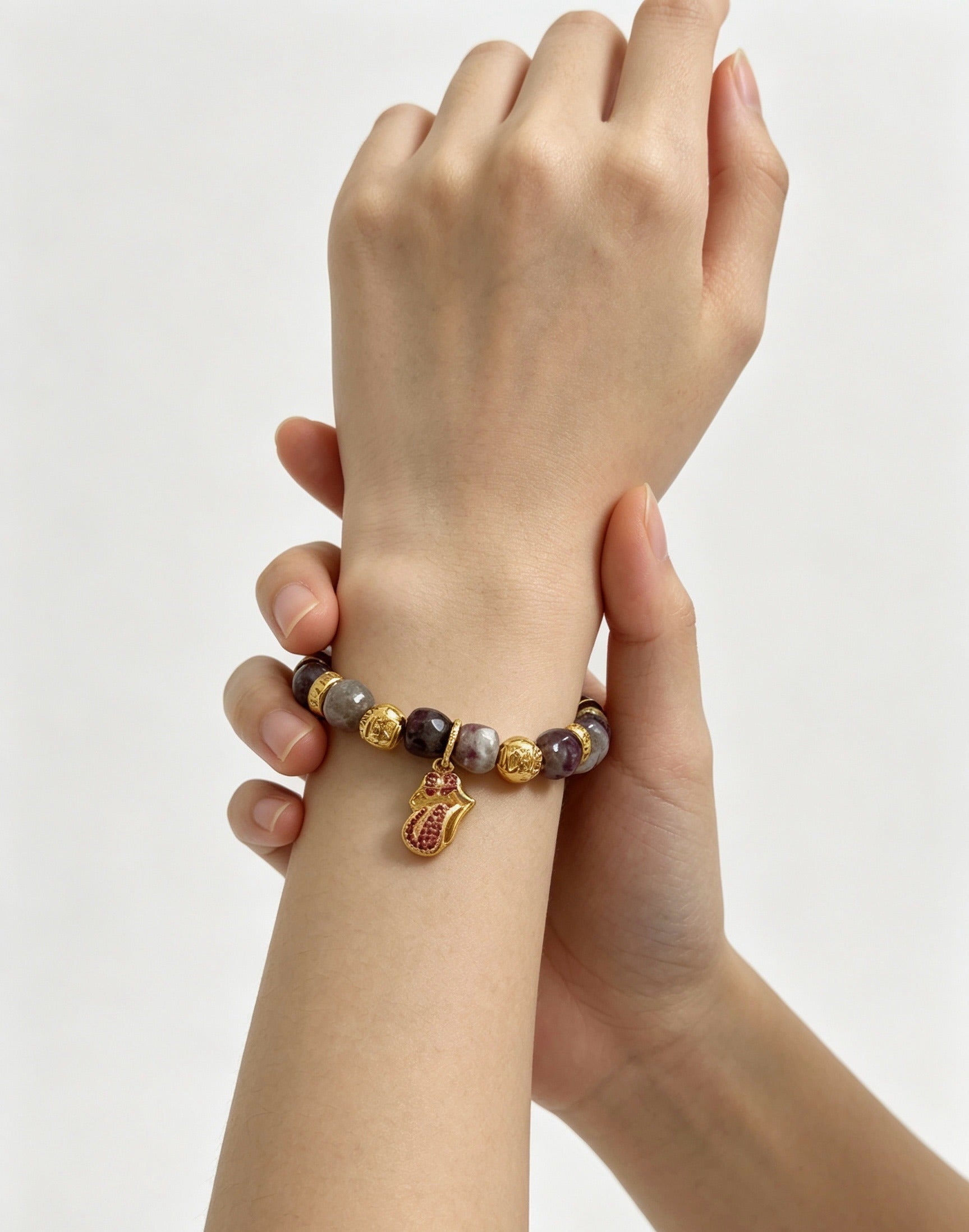 Chrome Hearts Sterling Silver Cross Bracelet