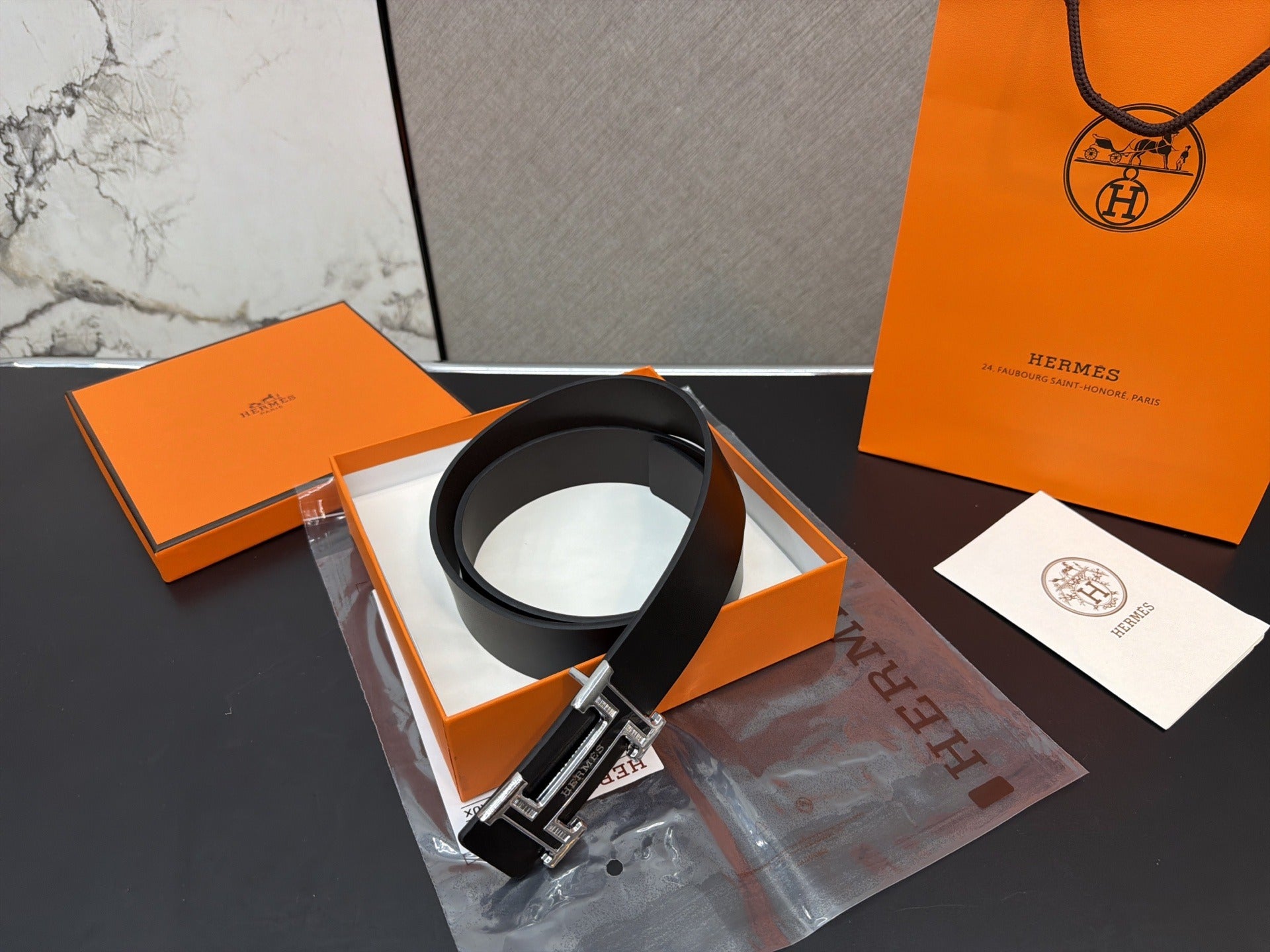 Hermes Leather Belt