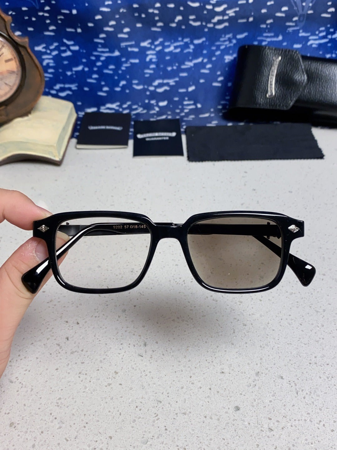 Chrome Hearts Vintage-Finish Sunglasses
