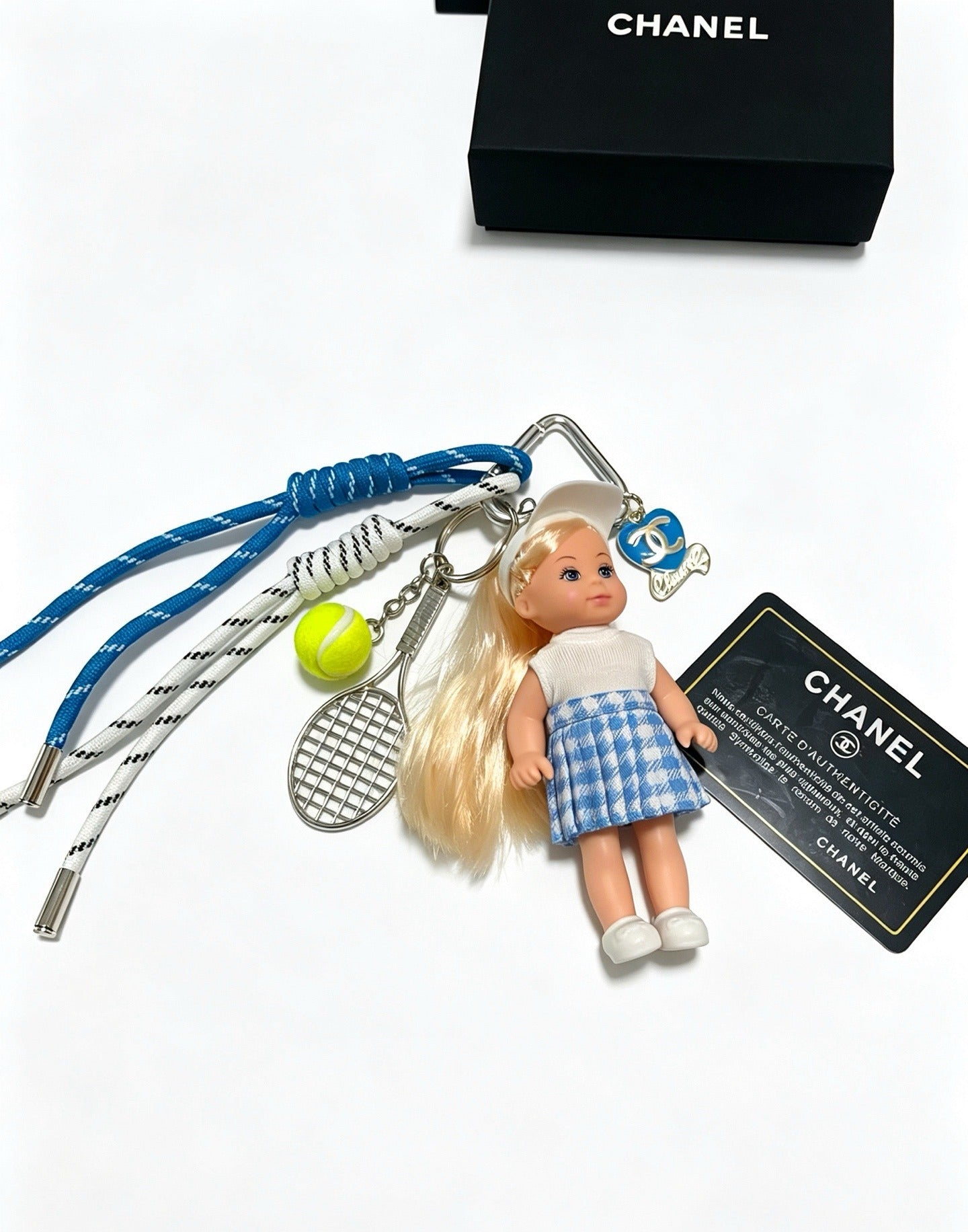 Chanel Vintage-Finish Keychain