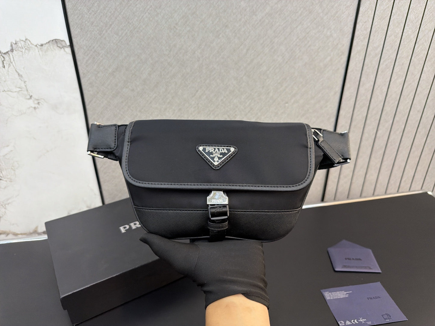 Prada Nylon Crossbody Bag