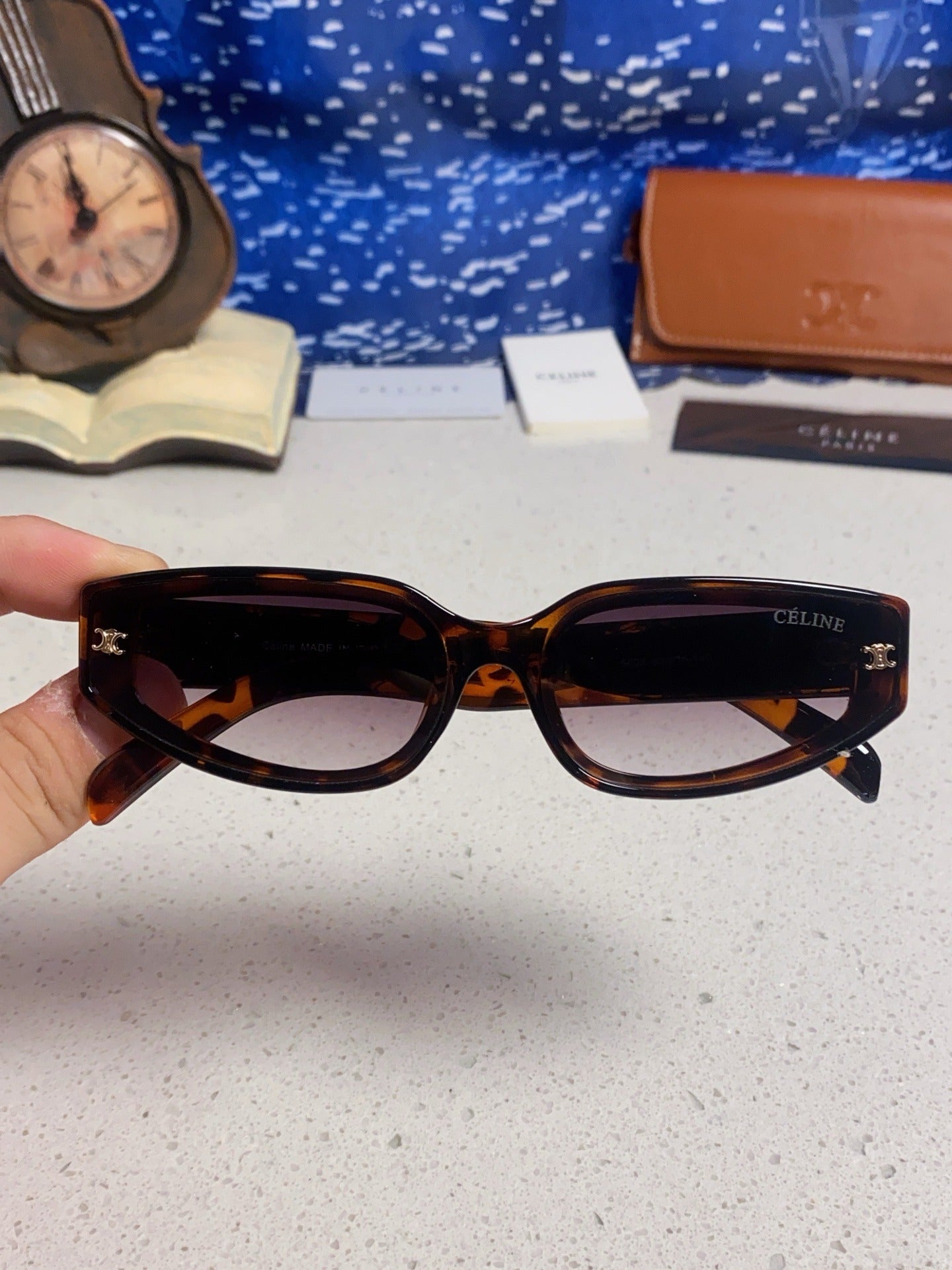 Celine Vintage-Finish Sunglasses