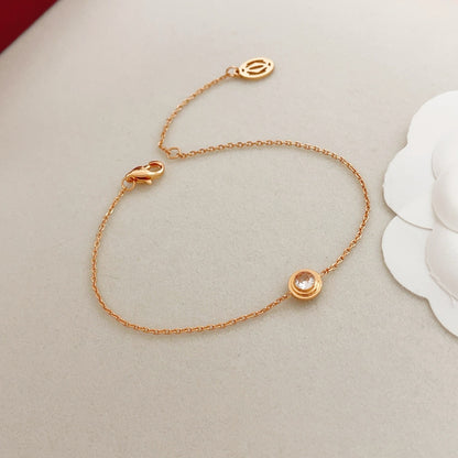 Cartier Brass Solitaire Bracelet