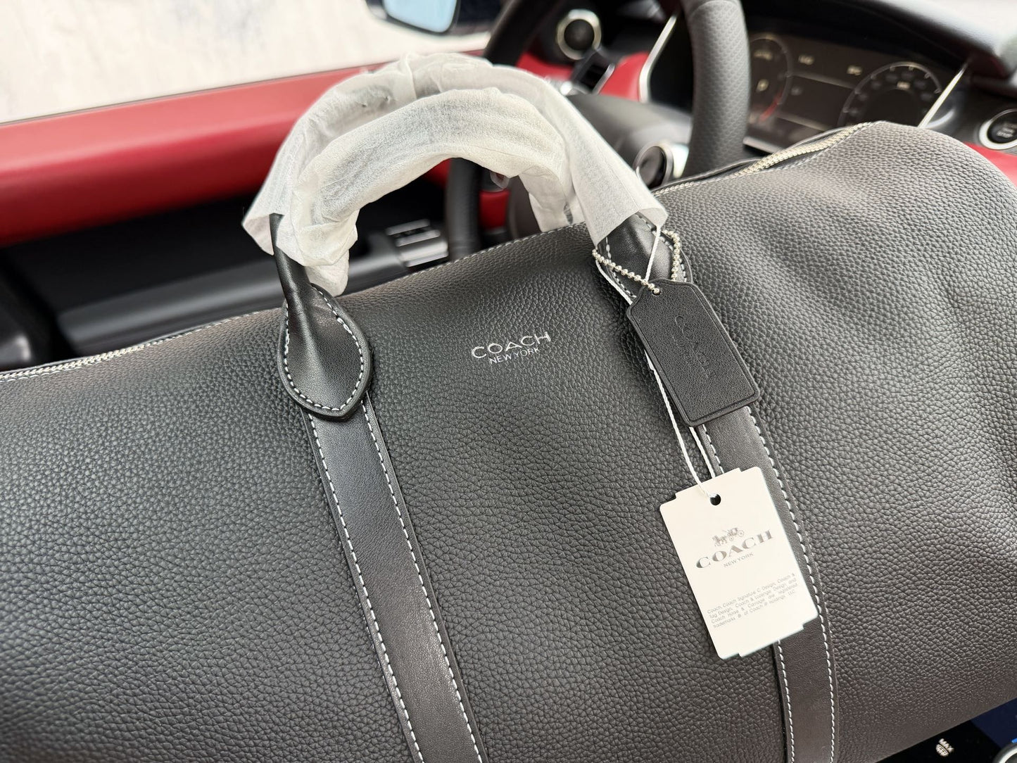 Coach Logo Travel Bag