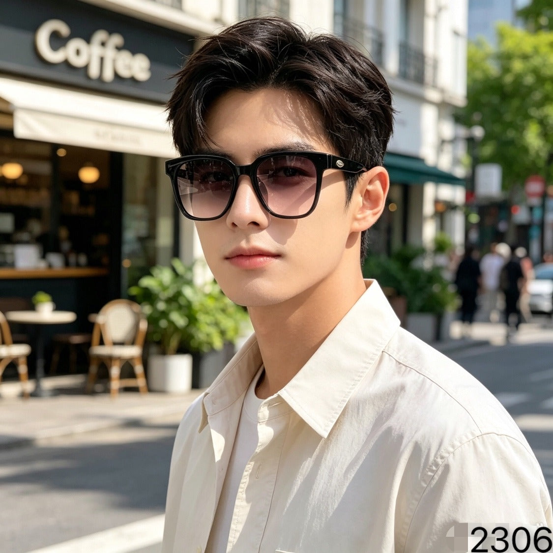 Chanel Vintage-Finish Sunglasses