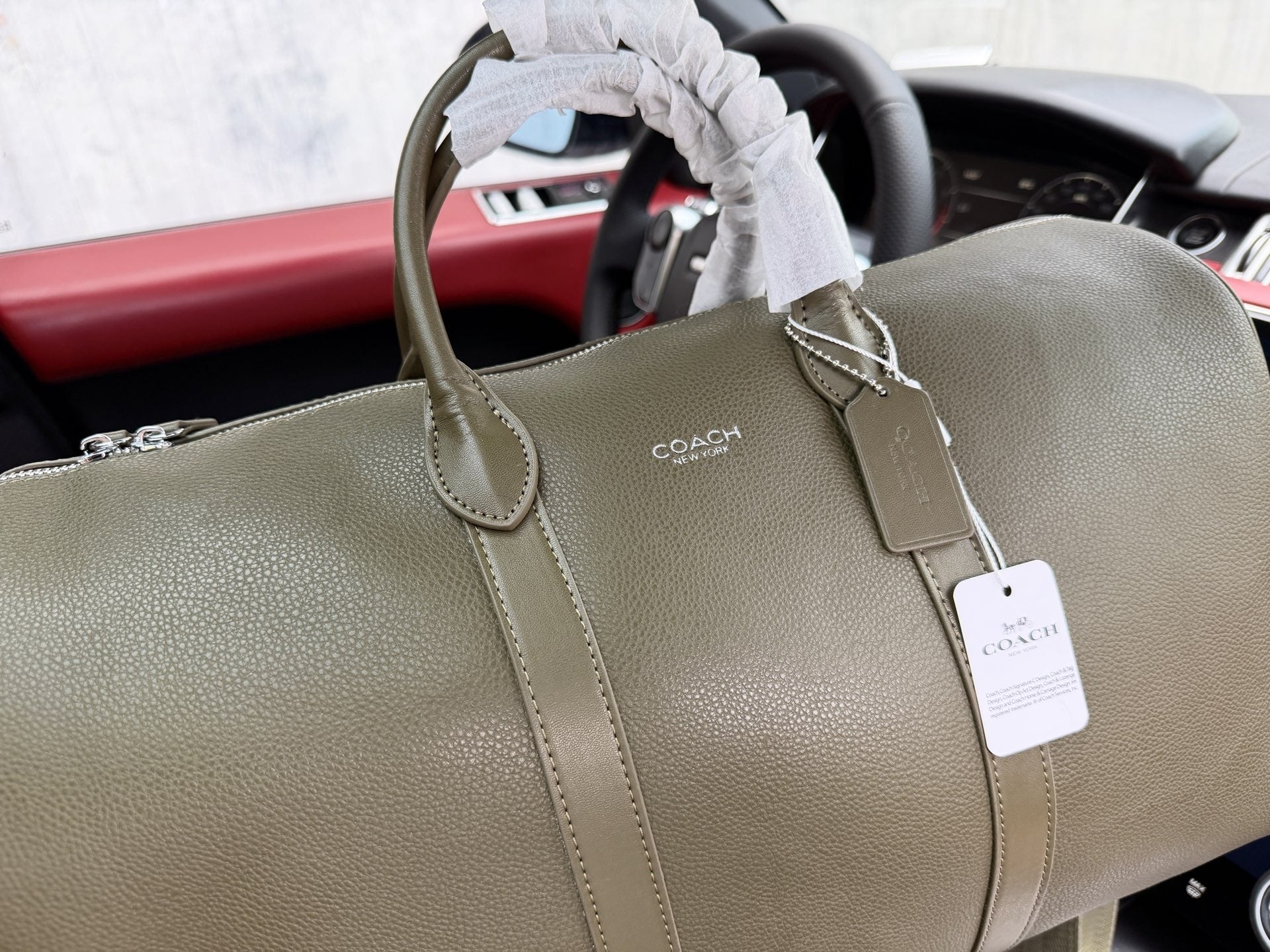 Coach Logo Travel Bag