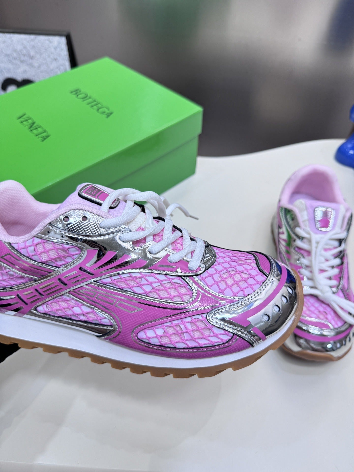 Bottega Veneta Colorblock Sneakers