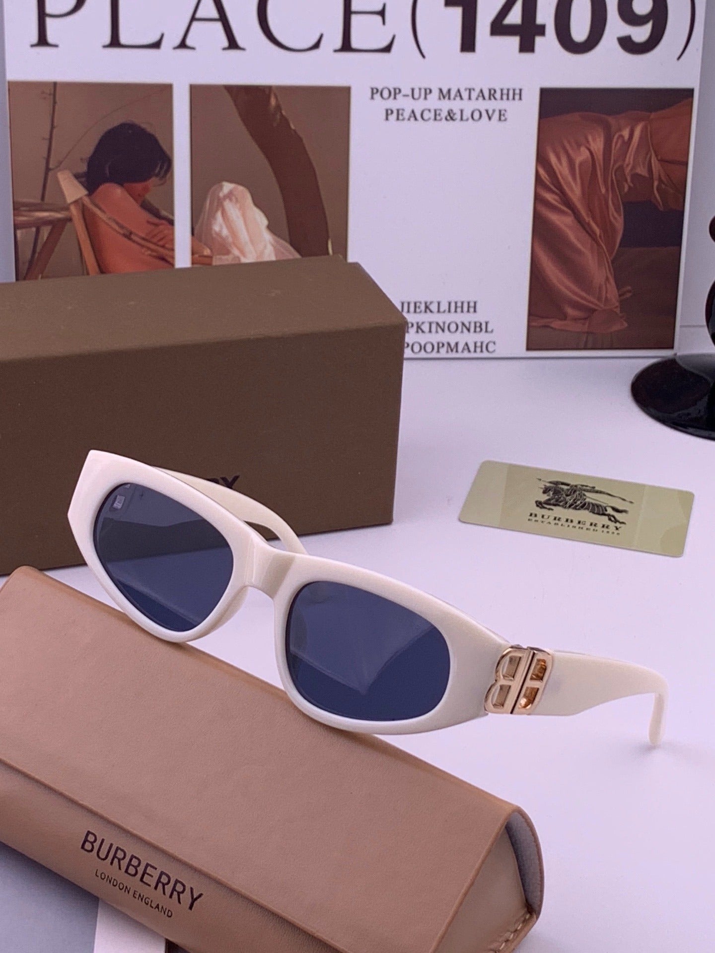 Burberry Logo Sunglasses