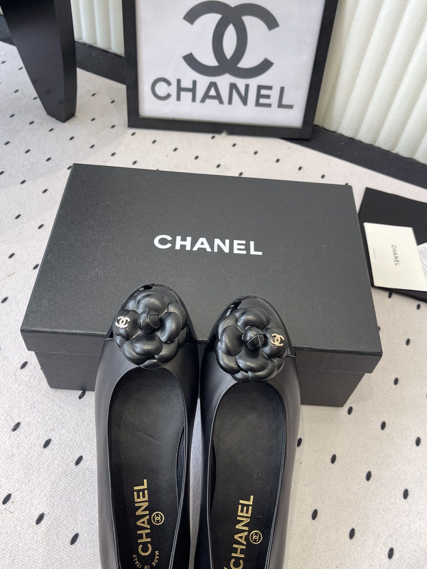 Chanel Lambskin Leather Shoes
