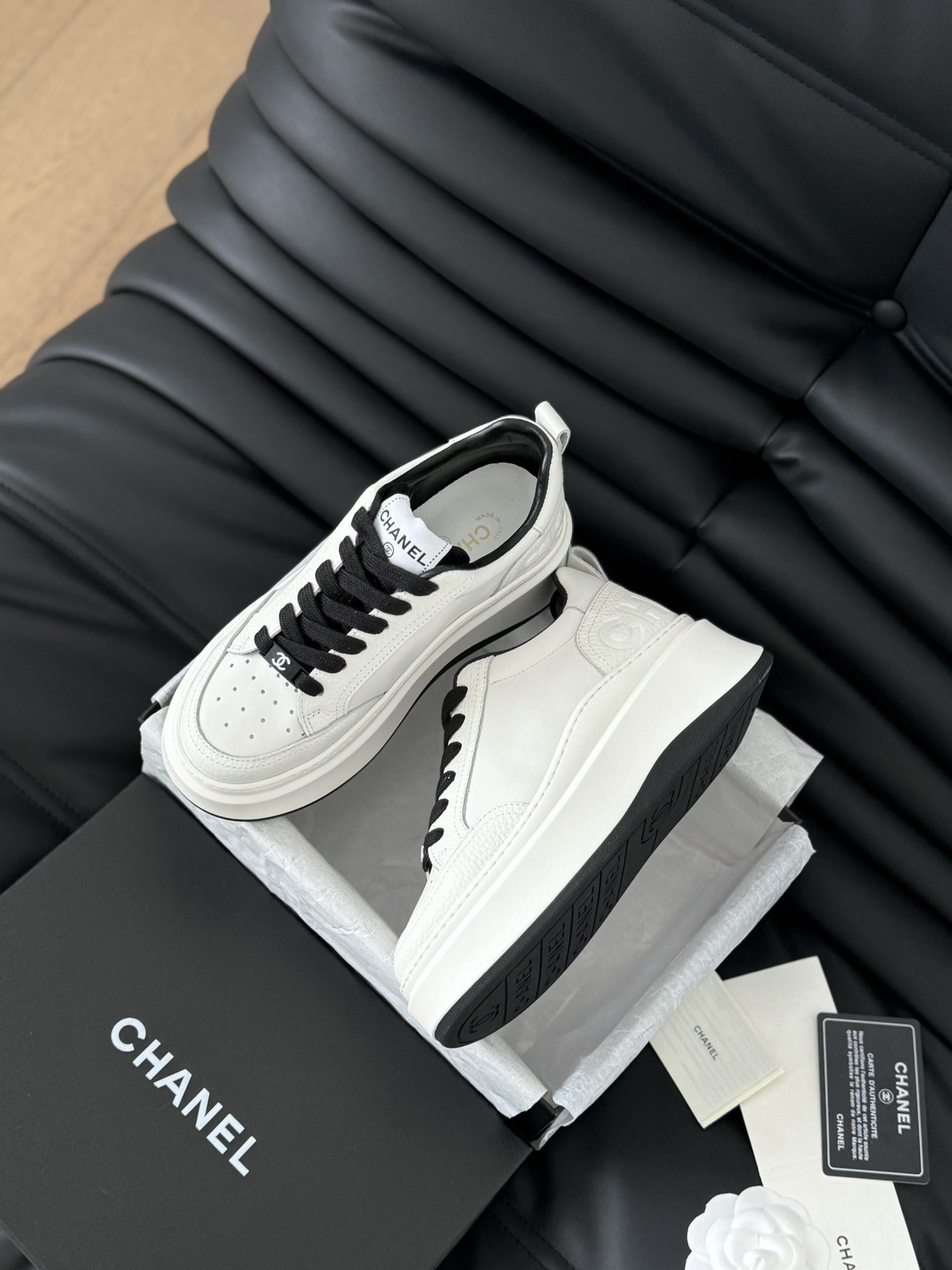 Chanel Logo Shoes
