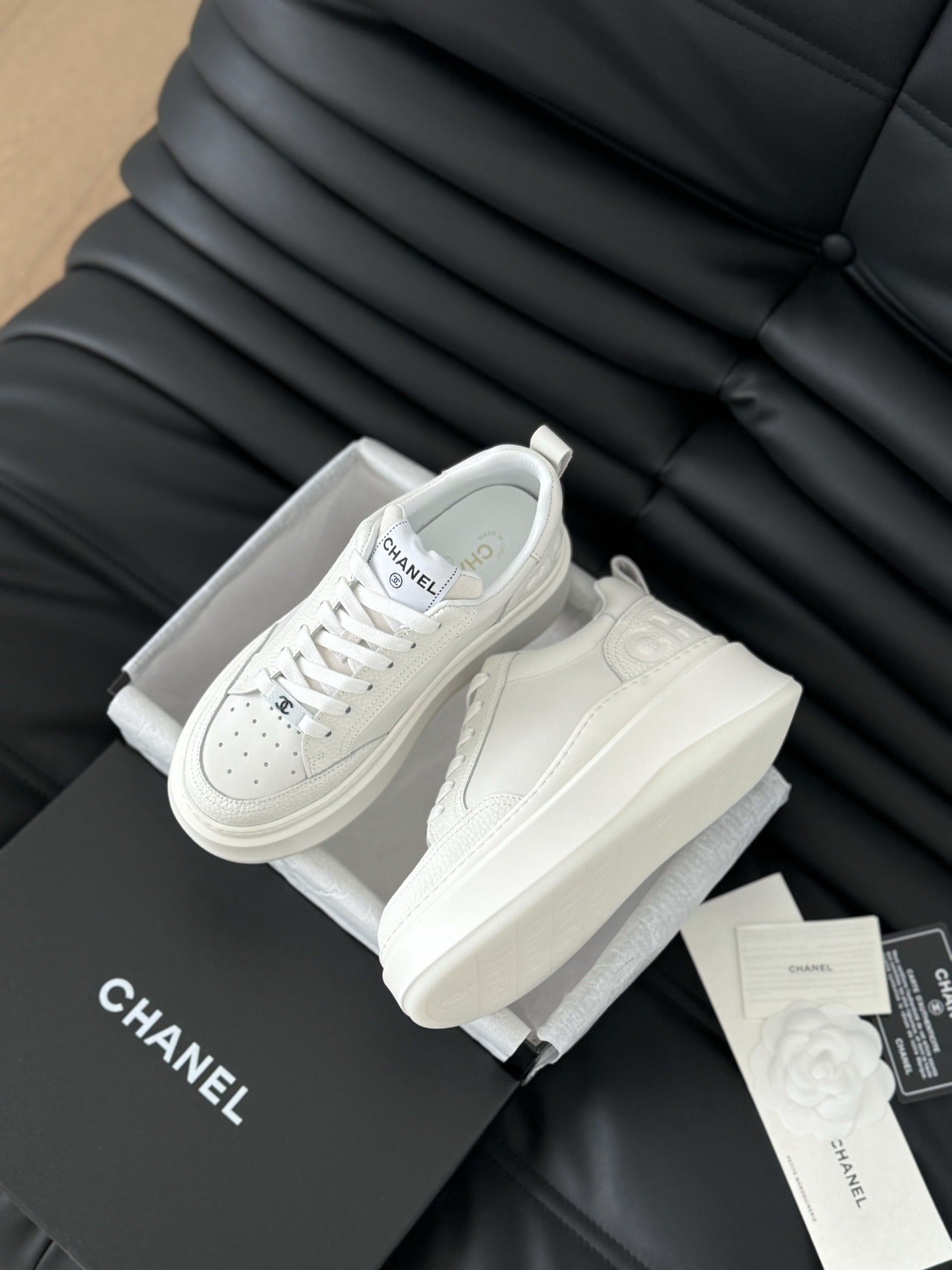 Chanel Logo Shoes