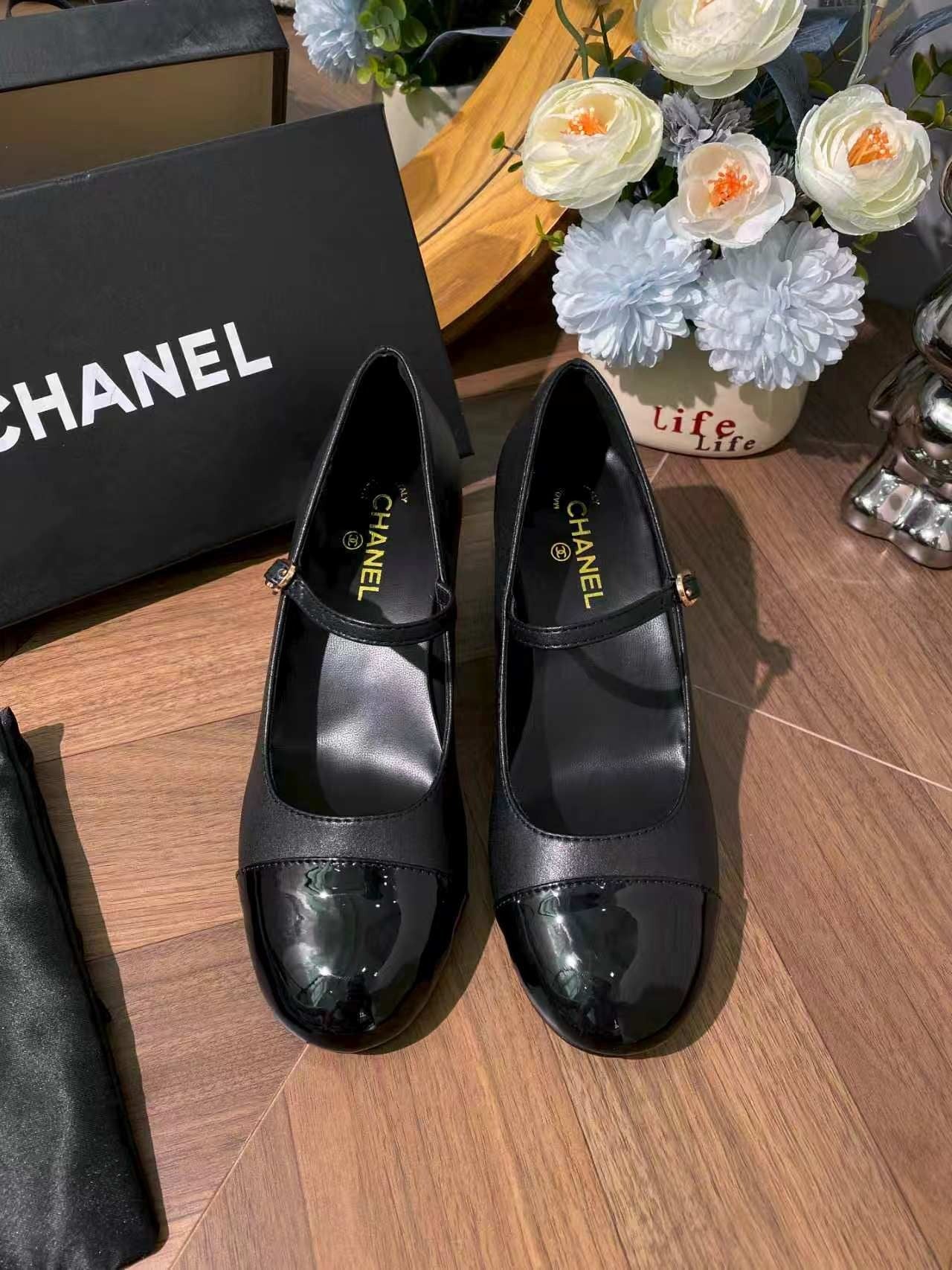 Chanel Pearl Shoes