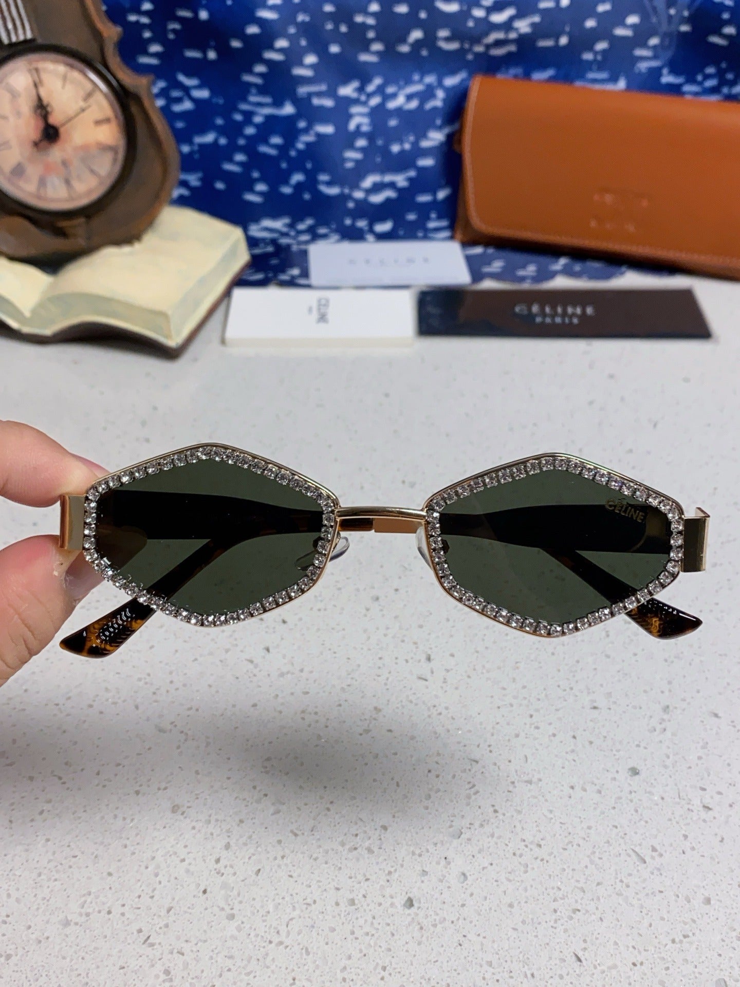 Celine Vintage-Finish Sunglasses