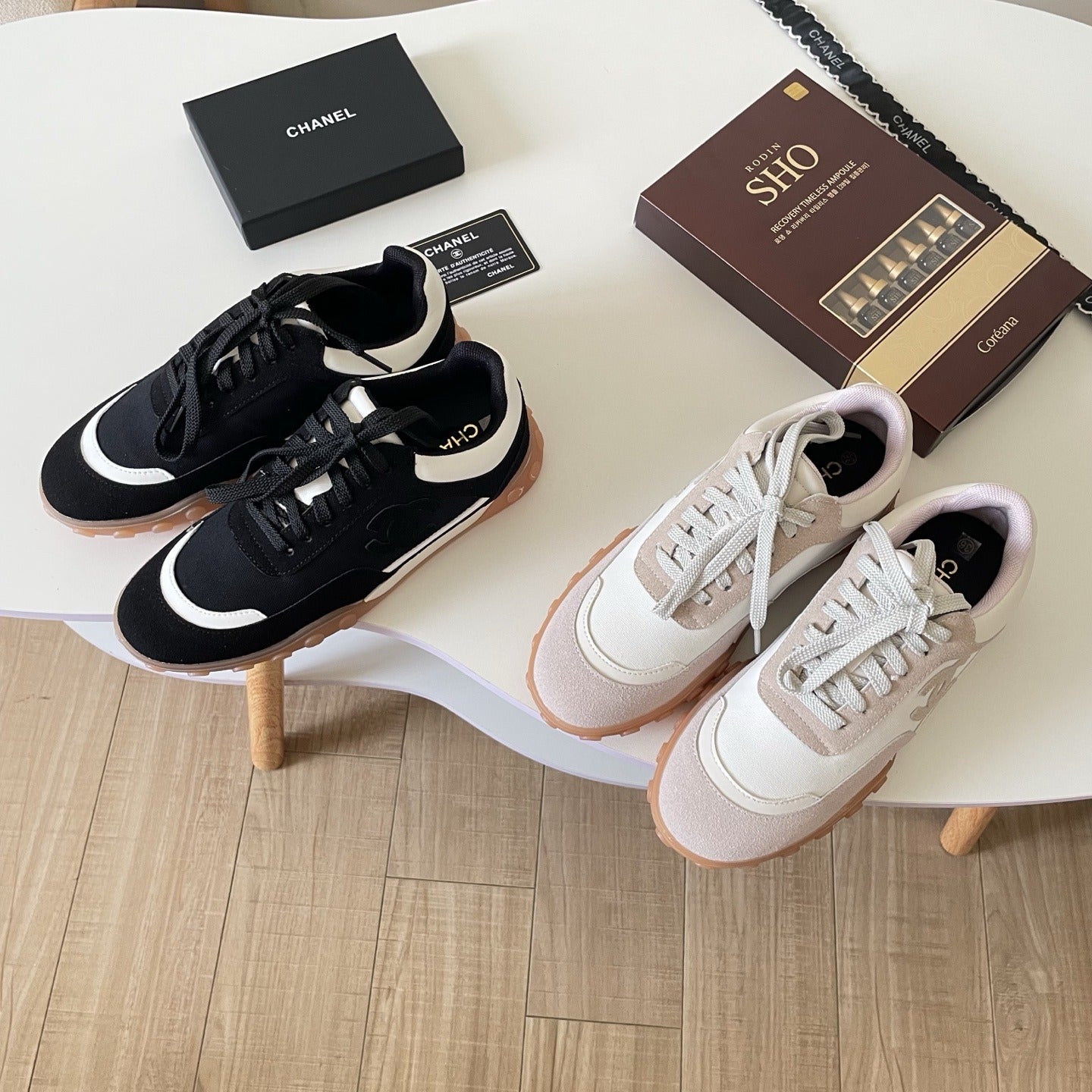 Chanel Leather Sneakers