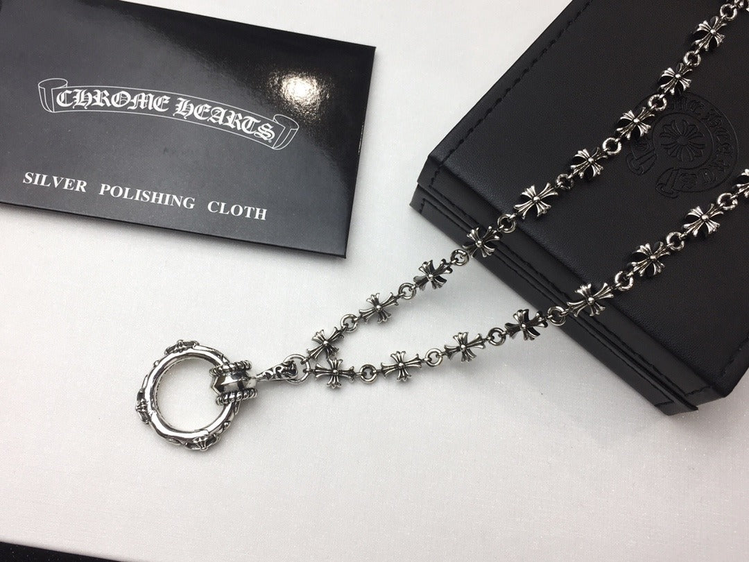 Chrome Hearts Hoop Necklace