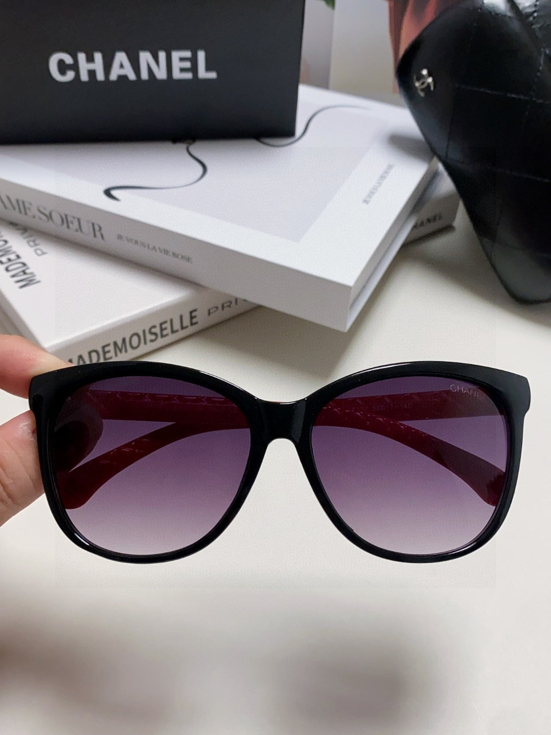 Chanel Logo Sunglasses