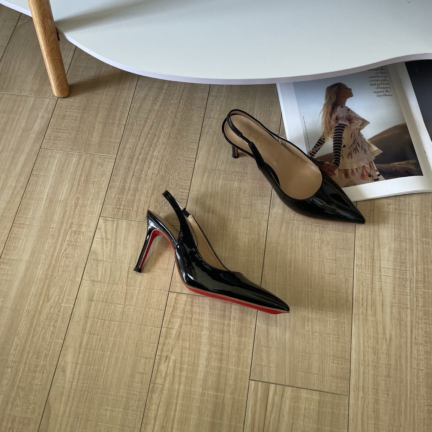 Christian Louboutin Lambskin Leather Heels