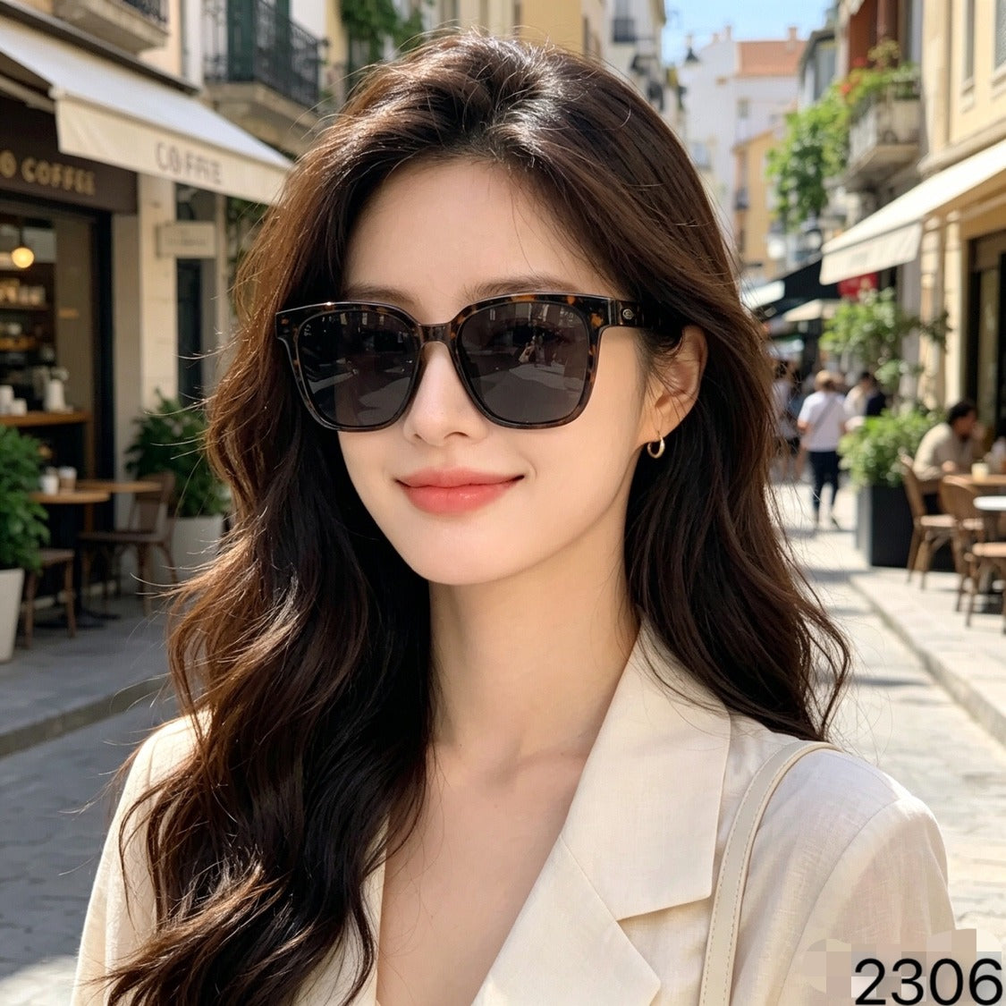Chanel Vintage-Finish Sunglasses