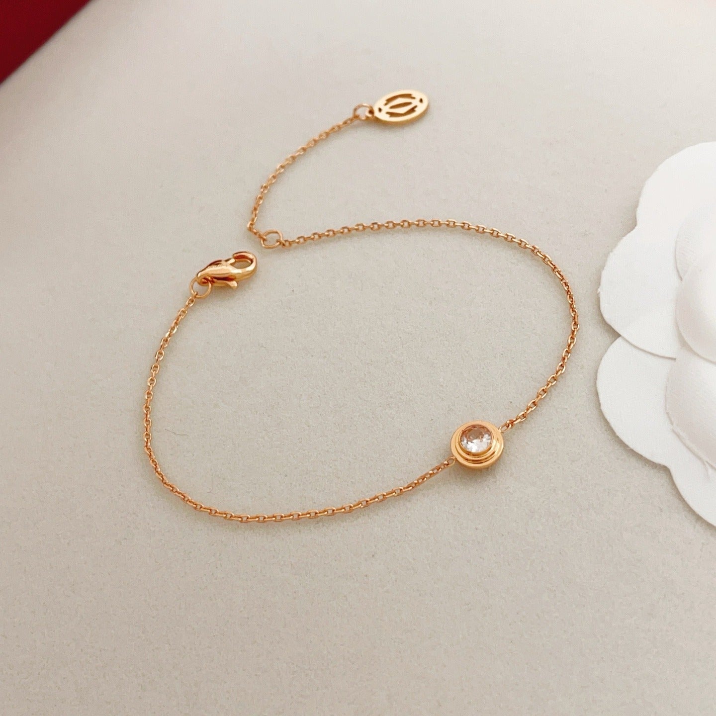 Cartier Brass Solitaire Bracelet